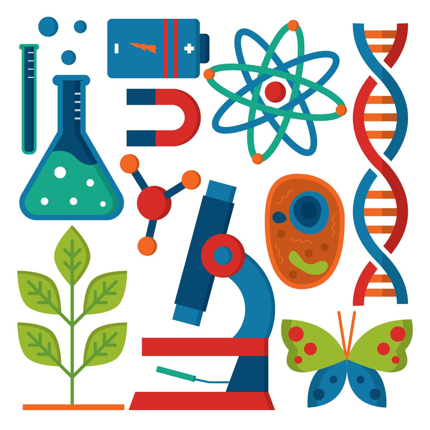 Плакат Естественные науки